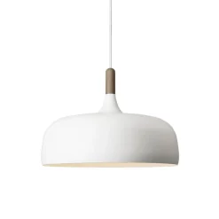 Acorn taklampa matt vit