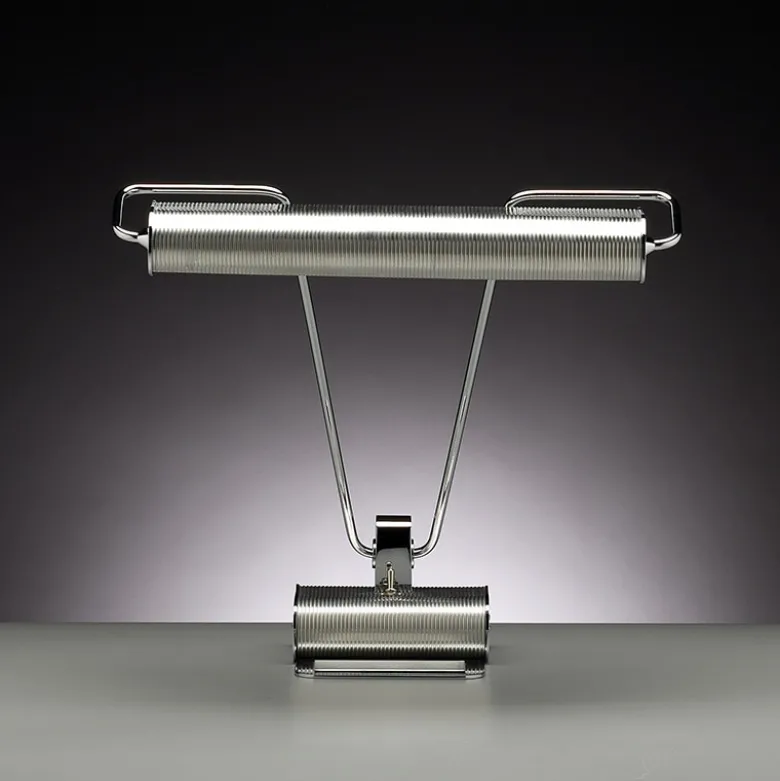 AD 34 Art Déco bordslampa matt aluminium