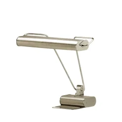 AD 34 Art Déco bordslampa matt aluminium