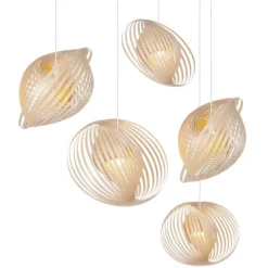 Adilo 8200 taklampa björk