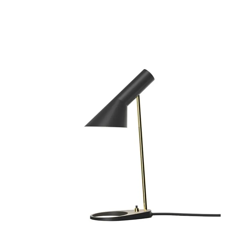 AJ mini bordslampa black/brass