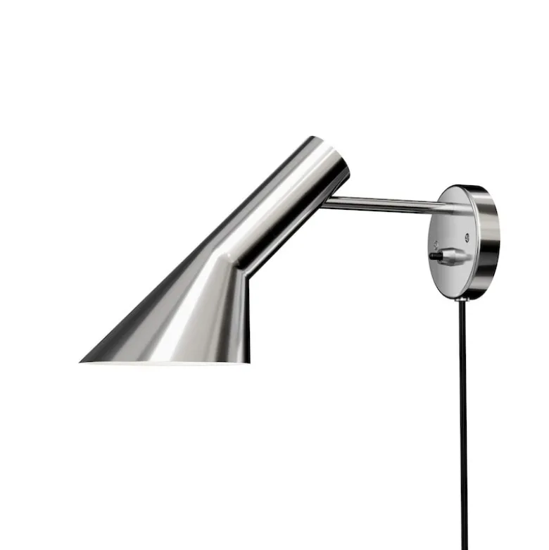AJ vägglampa stainless steel