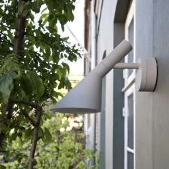 AJ 50 Vägglampa utebelysning white texture