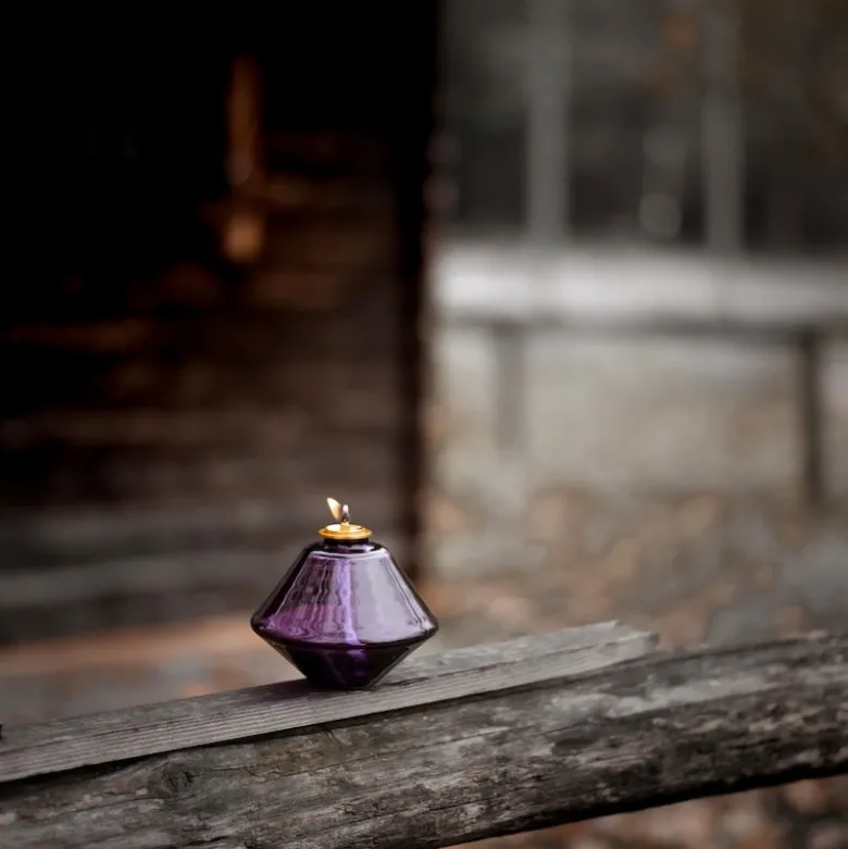 Aki tru S oljelampa amethyst