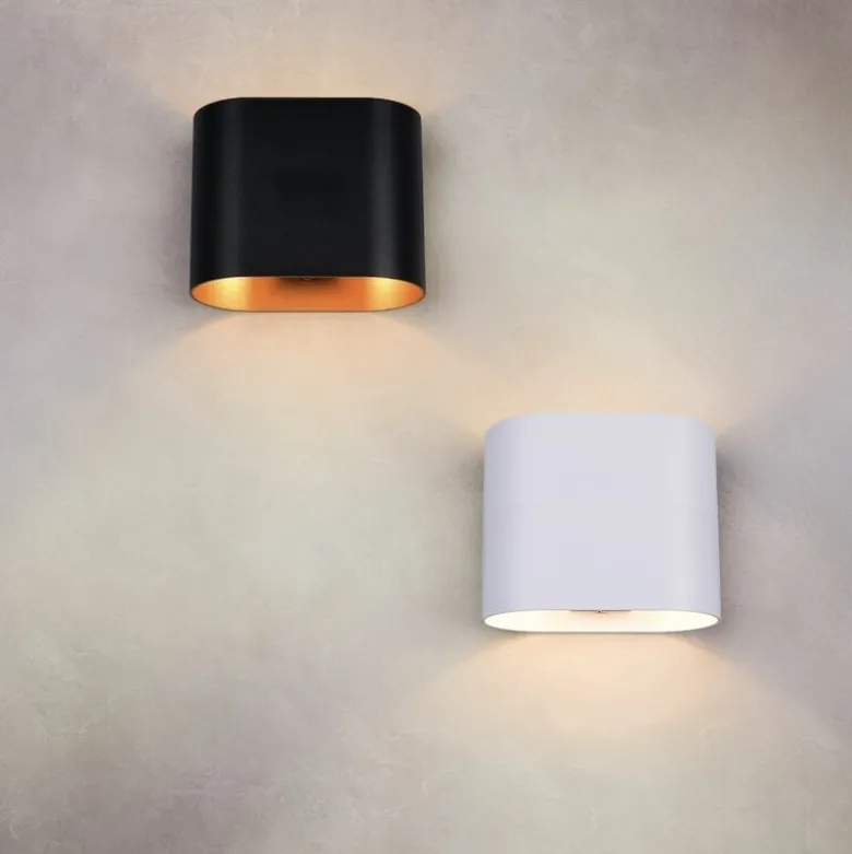 Alani vägglampa svart