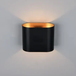 Alani vägglampa svart