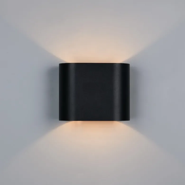 Alani vägglampa svart