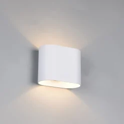 Alani vägglampa vit