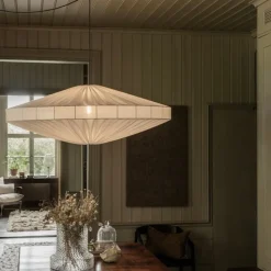 Alba Ø115 lampskärm linero vit