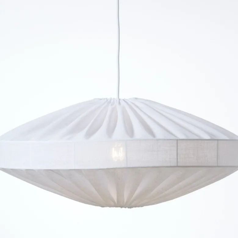 Alba Ø58 lampskärm linero vit