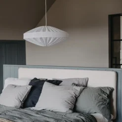 Alba Ø58 lampskärm linero vit