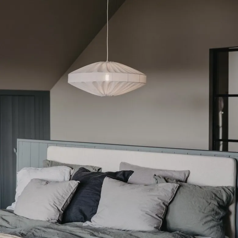 Alba Ø58 lampskärm linero vit