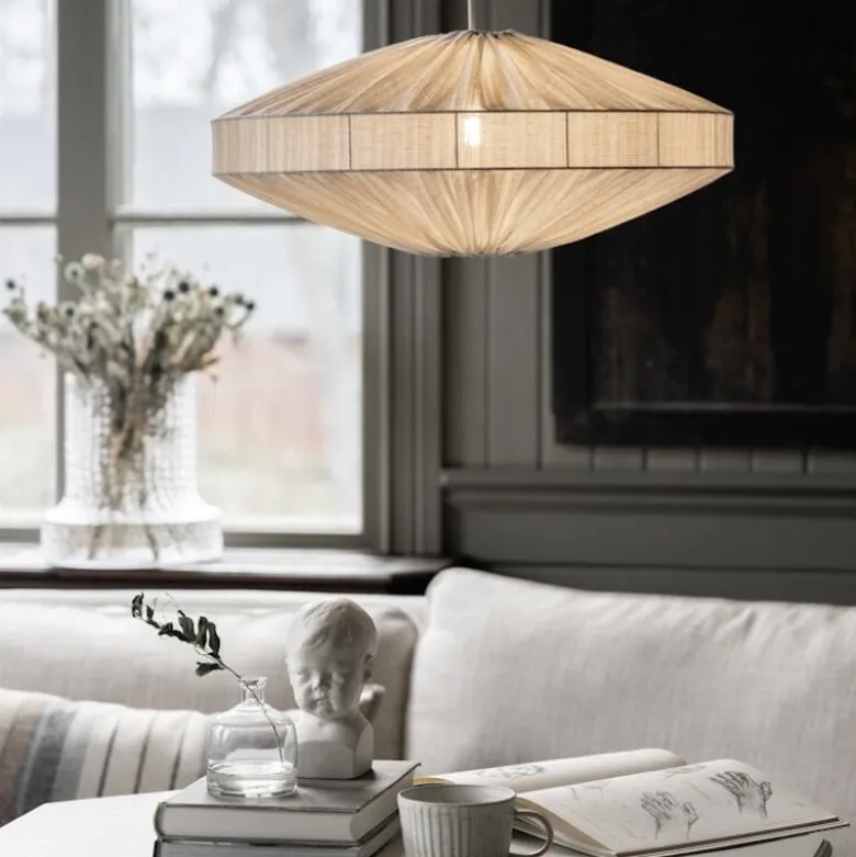Alba Ø58 lampskärm rand vit
