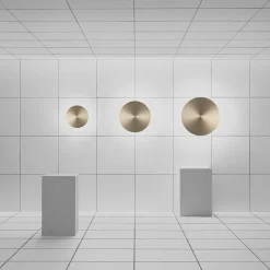 Alba 600 vägglampa anodiserad Guld