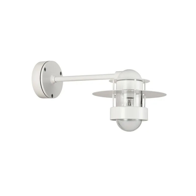 Albertslund Vägglampa utebelysning white