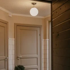 Alley Plafond badrumsbelysning krom/vit