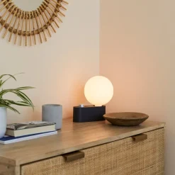 Alumina bord-/vägglampa Charcoal