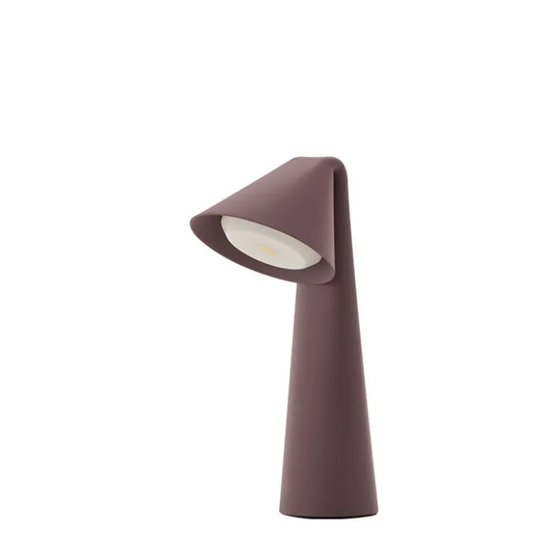 Ami portabel bordslampa chocolate clay