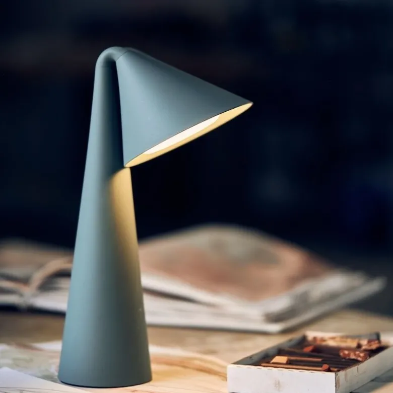 Ami portabel bordslampa sage green