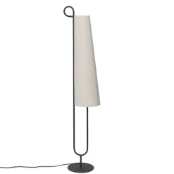 Ancora golvlampa svart/natur