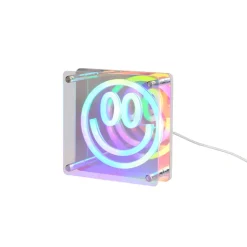 Anelli bordslampa transparent iridescent