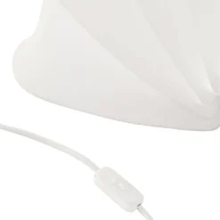Anna L Vägglampa Bomull/Vit