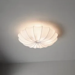 Anna Ø40 Plafond bomullsjersey vit