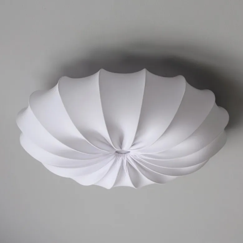 Anna Ø60 Plafond bomullsjersey vit