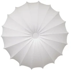 Anna Ø80 Plafond bomullsjersey vit