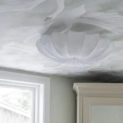 Anna Ø60 plafond linne white
