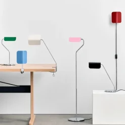 Apex desk klämlampa luis pink