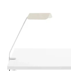 Apex desk klämlampa oyster white