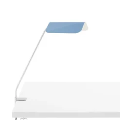 Apex desk klämlampa pastel blue