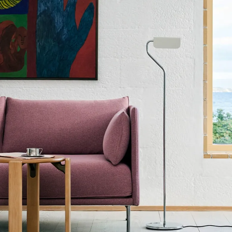 Apex golvlampa oyster white