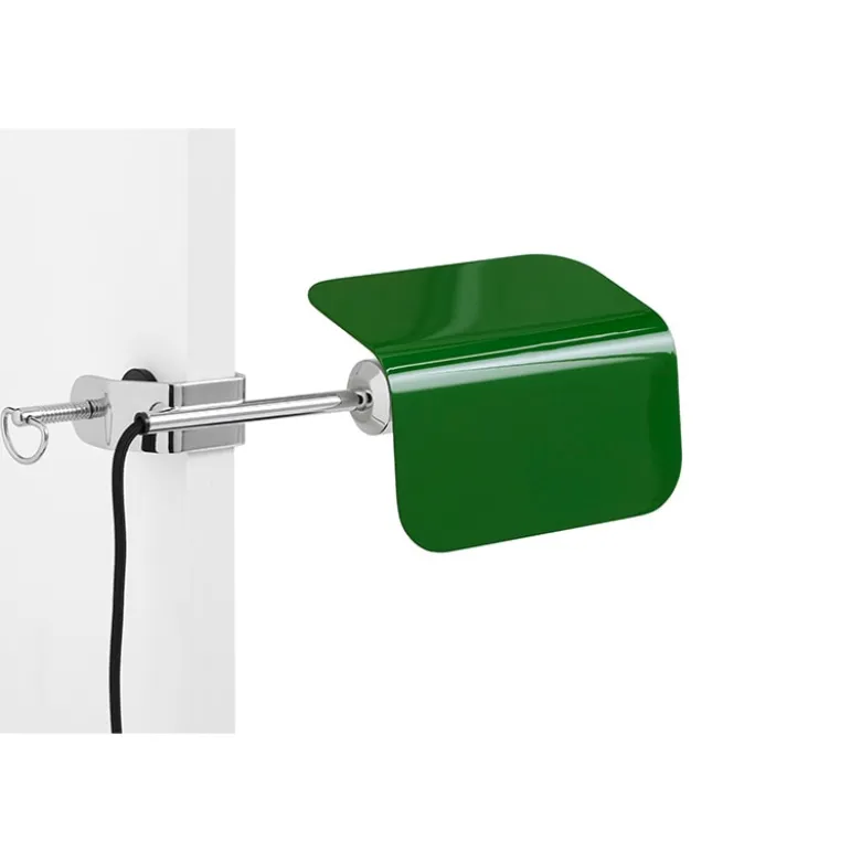 Apex klämlampa emerald green