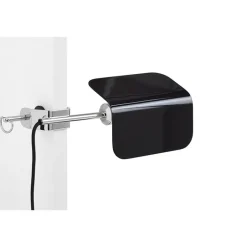 Apex klämlampa iron black
