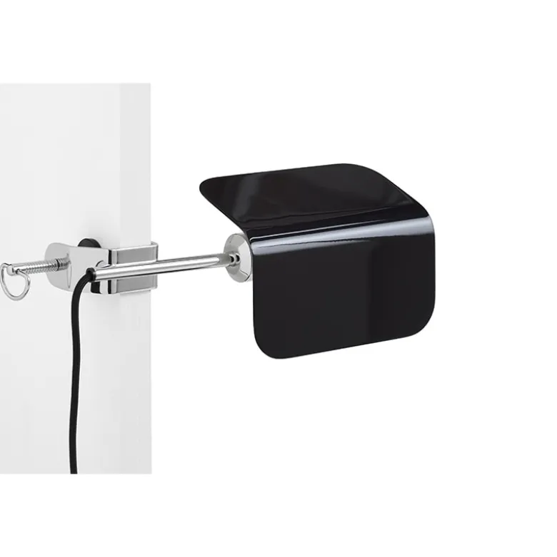 Apex klämlampa iron black