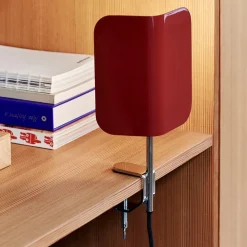 Apex klämlampa maroon red