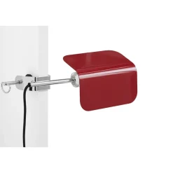 Apex klämlampa maroon red