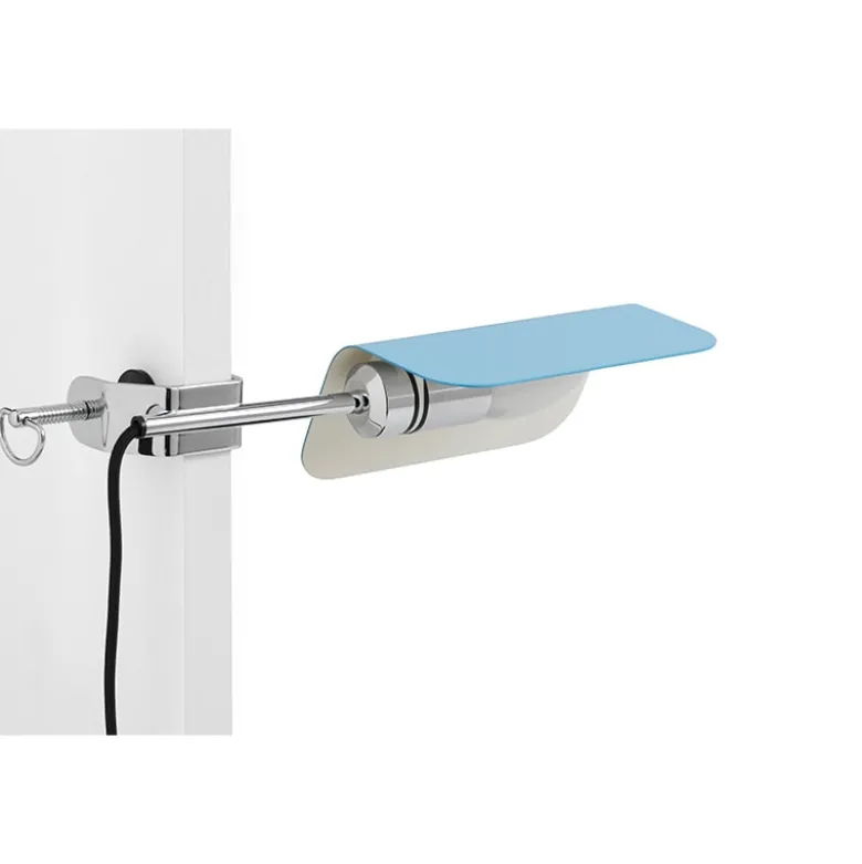 Apex klämlampa pastel blue