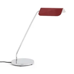 Apex skrivbordslampa maroon red