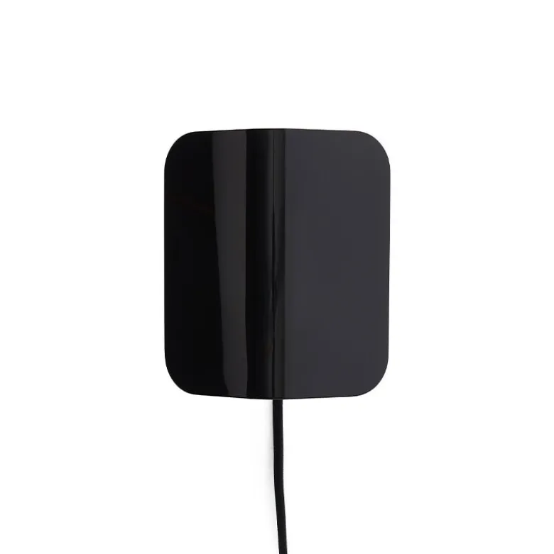 Apex vägglampa iron black