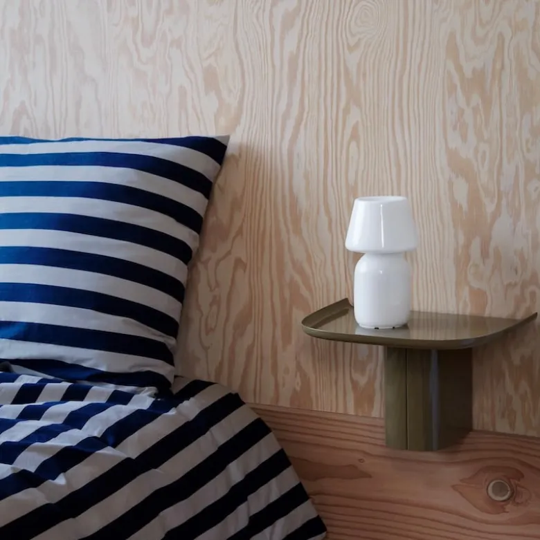 Apollo portable bordslampa opalglas