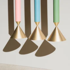 Apollo 59 taklampa deep sea/brass