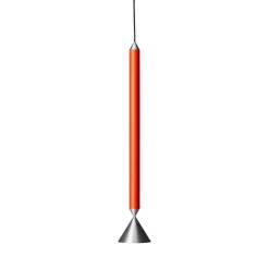 Apollo 59 taklampa red orange/aluminium (GU10)