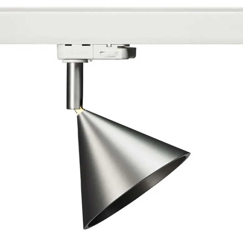 Apollo 17 track light aluminium/vit