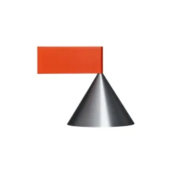 Apollo 14 vägglampa red orange