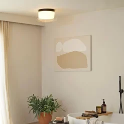 Aquina 360 plafond IP44 matt svart