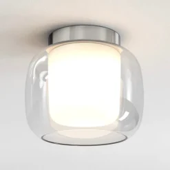 Aquina 240 plafond IP44 polerad krom