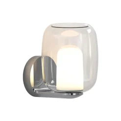 Aquina vägglampa IP44 polerad krom